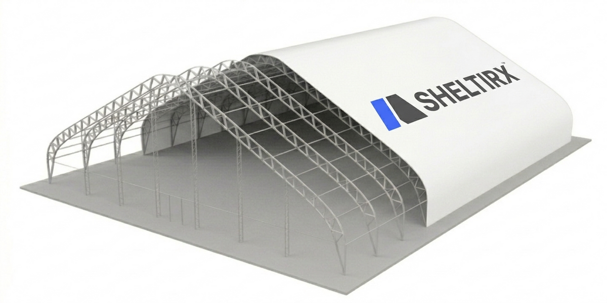 50ft Series Storage Shelters | Fabric Storage Buildings